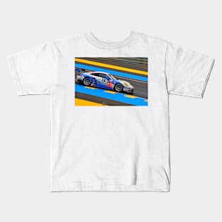 Porsche 911 RSR 24 Hours Of Le Mans 2015 Kids T-Shirt